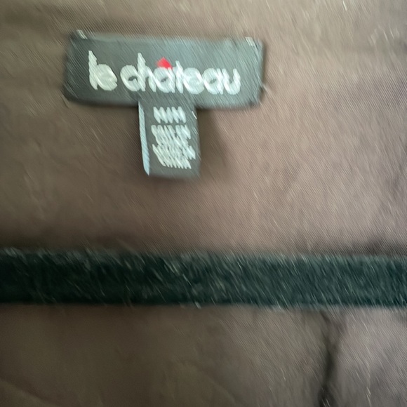 Le Chateau ladies sleeveless dress. Detailed embroidery embellishment, medium - Picture 3 of 8